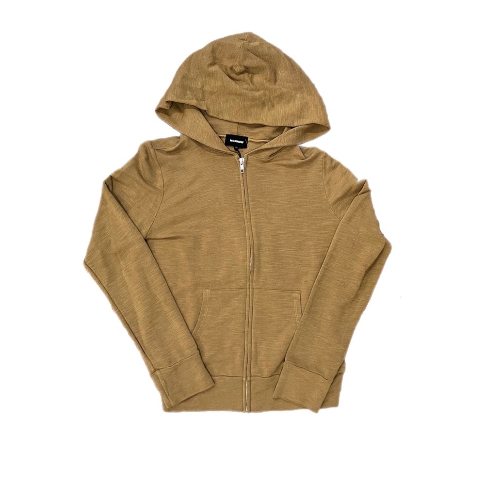 BNWT Monrow Zip Up Hoodie